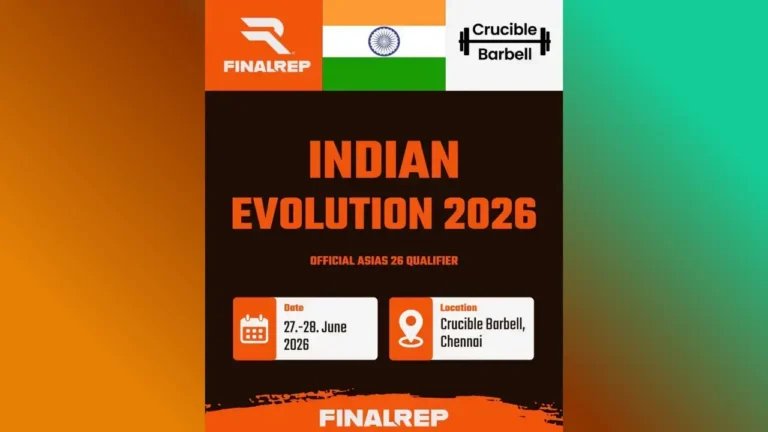 Indian Evolution 2026 — résultats Street Lifting