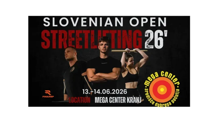 Slovenija Open 2026 — résultats Street Lifting